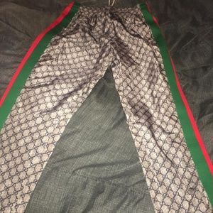Gucci Multi Colored Track Pants Sz L